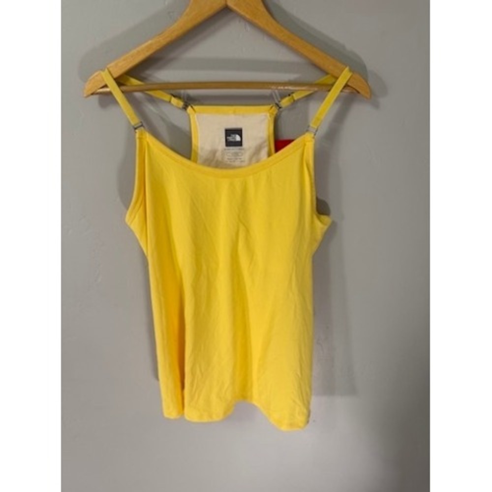 NWT The North Face Womens Mira Vaporwick Cam Tank Top Yellow XL NWT
